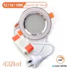 4X DIM LED Downlights Cool White 70/90/120mm Cutout Shop AU Plug 2835SMD 6000K