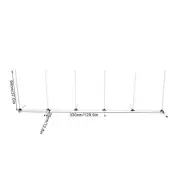 Pet Agility Training Equipment Dog Adjustable Bar Hurdle Hoop Pole Obstacle