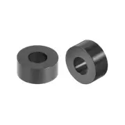 ABS Round Spacer Washer 3.2mm ID 7mm OD 3mm Height for M3 Screws Black 500Pcs