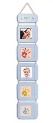 在飛比找Yahoo!奇摩拍賣優惠-Baby Art - 漆印紀念身高相框