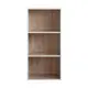 TZUMii多彩三格空櫃/三層櫃/收納櫃/書櫃/置物櫃-多色可選/ 淺橡木色