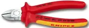 CUTTERS, DIAGONAL, VDE, 160MM, CUT TYPE STRAIGHT, CUTTER TYPE SIDE, C FOR KNIPEX