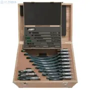 Mitutoyo Outside Micrometers Metric 0 - 300mm (12 Piece Set) 103-914-50 Genuine