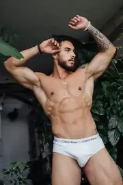 [Y064] Handsome Male Cute Model Showing Off Body And Muscled Physique