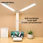 Dimmable LED Desk Lamp Touch Sensor Table Bedside Reading Light USB Rechargeable