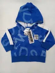 Bonds Baby Blue Zip Hoodie Jumper Size 000