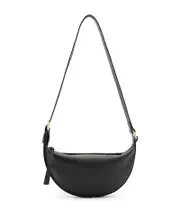 Allsaints Half Moon Leather Crossbody