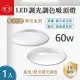 【旭光】LED 60W 易吸吸頂燈 經典/菱鑽款 1入組(LED 60W 吸頂燈 遙控調色調亮)