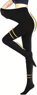 Chaoxianghui Compression Pantyhose 20-30 mmHg Tights Stockings for Women Men Closed Toe Support Gradient Varicose Veins