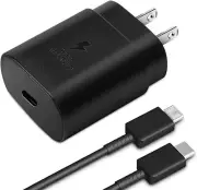 25W Super Fast Charger Kit for TCL 20S Wall Charger & Type C Cable