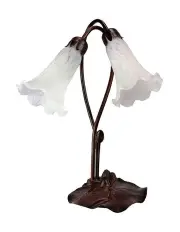 [G&G Bros] Twin Lily Lamp White