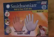 Smithsonian Kid’s Mold and Paint Hand Plaster Kit NEW - Unopened