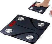 Smart Scale for Body Weight - Body Scale with Body Fat and Muscle Mass,Apps Digital Body Composition Scale for Comprehensive Body Analysis, Auto/Off