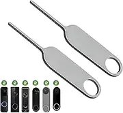 BELIEFLUO Nest Video Doorbell Security Pin Key,Release Removal Tool, Dismantle Doorbell Battery and Mount Replacement, Compatible with Nest Doorbell Camera, EUFY Chime and Alro Vedio Doorbell, 2 Pack