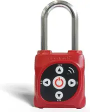 eGeeTouch Smart Lockout Tagout Padlock - High Security Bluetooth Access