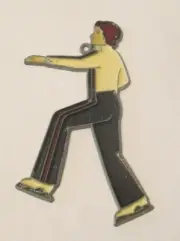 MALE ICE SKATER SUNCATCHER (SKATING SUNCATCHERS)