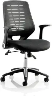 Dynamic OP000115 Relay"Airmesh" Task Operator Chair with Arms - Back