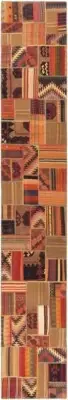 Kilim Patchwork Handwoven 524x88cm - Persian Rug, Runner, Orient, Rug, Kilim
