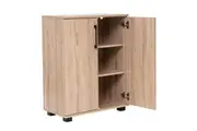 Murray 2-Door Multi-Purpose Cupboard Lowboy Storage Cabinet - Light Sonoma Oak