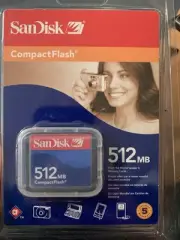 San Disk Compact Flash 512 MB