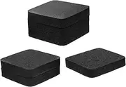 Abaodam Reusable Gym Mat Pcs Treadmill Vibration Pads Thick Padding Noise Absorbing Pads for Quiet Workout