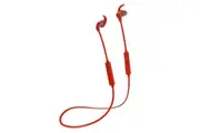 Moki Hybrid Wireless Bluetooth Earphones Headset w Mic For Smartphones Red
