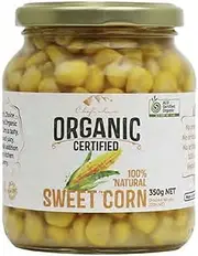 Chefs Choice Organic Sweet Corn Kernels 350g
