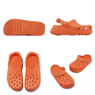 【Crocs】洞洞鞋 Hiker Xscape Clog 男鞋 女鞋 柿子橙 橘 經典獵戶 克駱格 厚底 卡駱馳(20836583I)