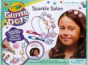 Crayola Glitter Colourful Dots Sparkle Salon Kit Craft Charms/Beads Kids 6y+