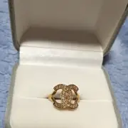 New CHANEL Diamond Ring No. 11.5 0.24 ct