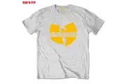 Wu-Tang Clan - Logo Kids 5 - 6 Years T-Shirt - Grey