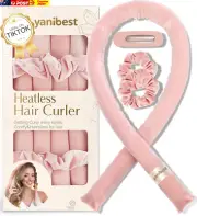 Heatless Hair Curler to Sleep In, Overnight Curl Headband for Natural Wavy Curls