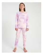 [Tilii] Tie Dye Pyjama Set in Soft Pink