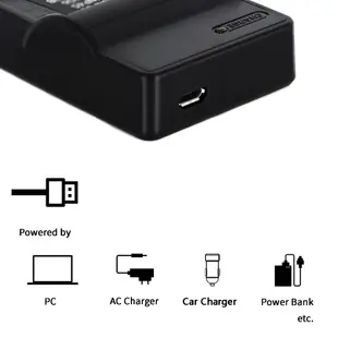 國際牌 Dmw-blh7 USB 充電器,適用於松下 Lumix DMC-GF3、Lumimix DMC-GF5、Lum