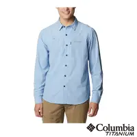 在飛比找Yahoo奇摩購物中心優惠-Columbia 哥倫比亞 男款-鈦涼感快排長袖襯衫-藍色 