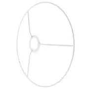 30cm Wire Lamp Shade Rings Pendant Lampshade Frame Lampshade Frames White