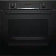 Bosch 60cm Series 4 Built-In Pyrolytic Oven with Steam Function - Black
