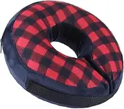Dog Cone Donut, Inflatable Dog Cone Collar - Adjustable Inflatable Dog Donut | Dog Neck Donut Collar Anti-Lick Collar for Can