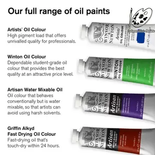 英國 Winsor & Newton 溫莎牛頓油畫顏料Winton Oil Colour 37ml  / 單支