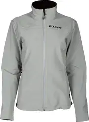 Klim Whistler, textile jacket women , color: Light Grey/Black , size: XXL