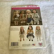 Simplicity Pattern #1392. American Girl Doll Size Clothing & Accessories