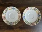 Set of 2 Royal Doulton Everyday JACOBEAN Saucers - NEW w/ Stickers!