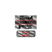 Vector - Chrome Bob Haro bar decals - old school bmx