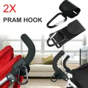 2pcs Shopping Bag Hanger Hooks Baby Pushchair High quality Stroller Clip Carrier