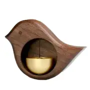 Door Opening Reminder Bell, Wooden Door Bell, Door Opening Outdoor Wind8573