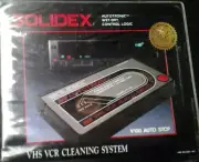SOLIDEX MODEL V100 VHS Tape WET/DRY VCR CLEANING SYSTEM-Brand New-See Below