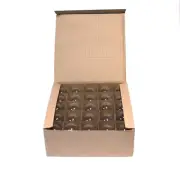 Box of 25 ST40 Clear 7W C9 E17 Base Replacement Bulbs for String Lights