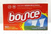 Bounce Outdoor Fresh Fabric Softener Dryer Sheets ~ 160 Dryer Sheets