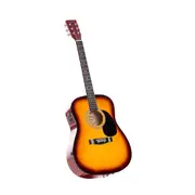 Karrera Electronic Acoustic Guitar 41in (Sunburst)