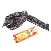 Hallowen Magic Snack Chips Can Flexible Spring Snake Trick Joke Gag Toy Children